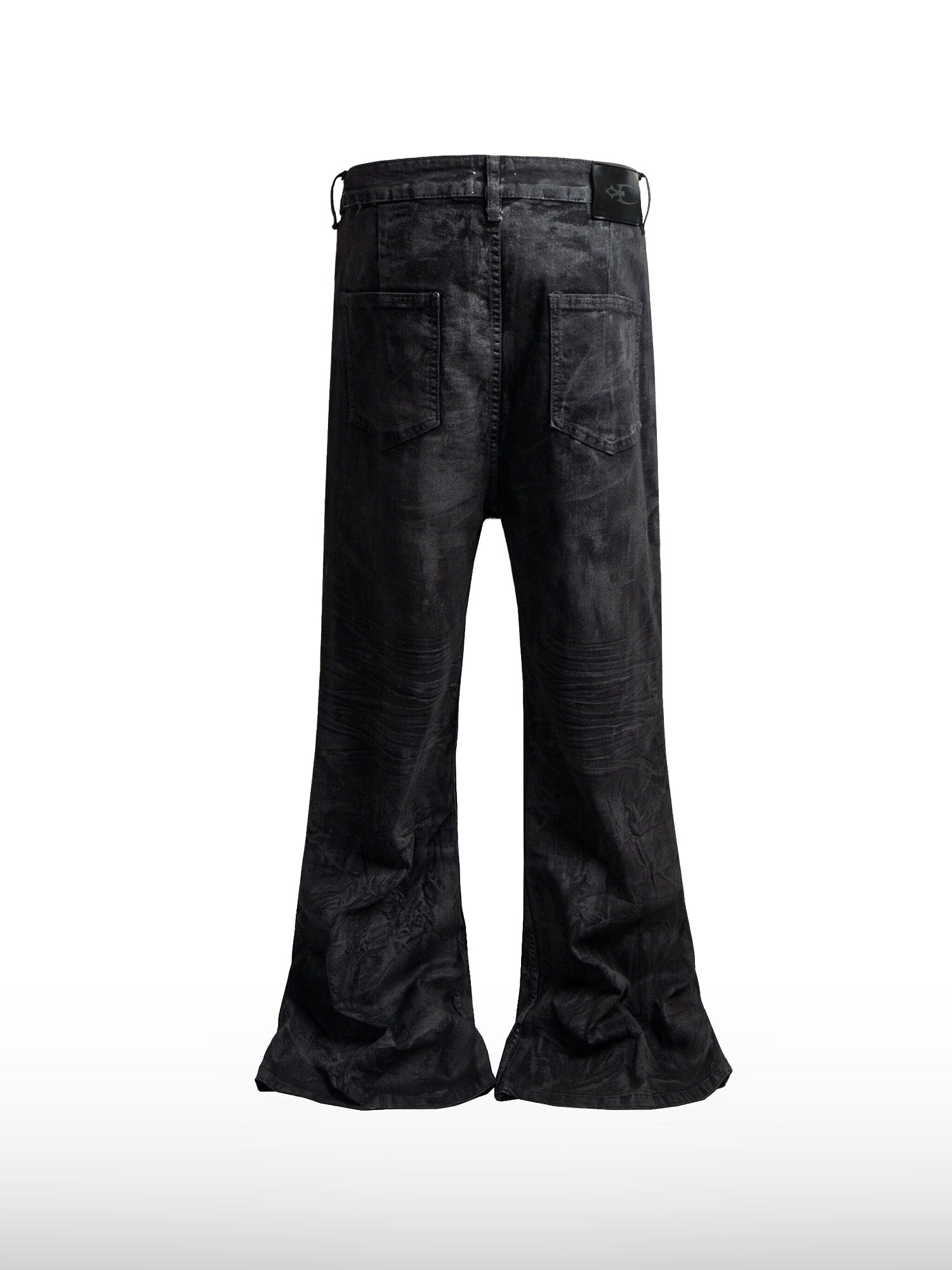 Wrinkled & Waxed Pants