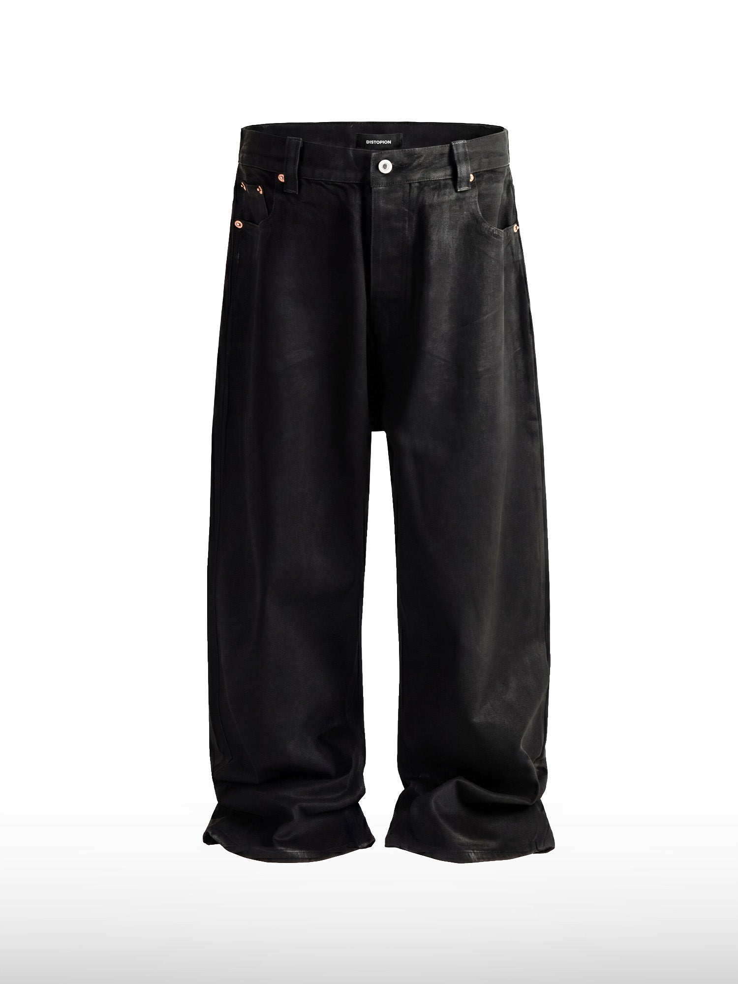 Jeans larghi neri