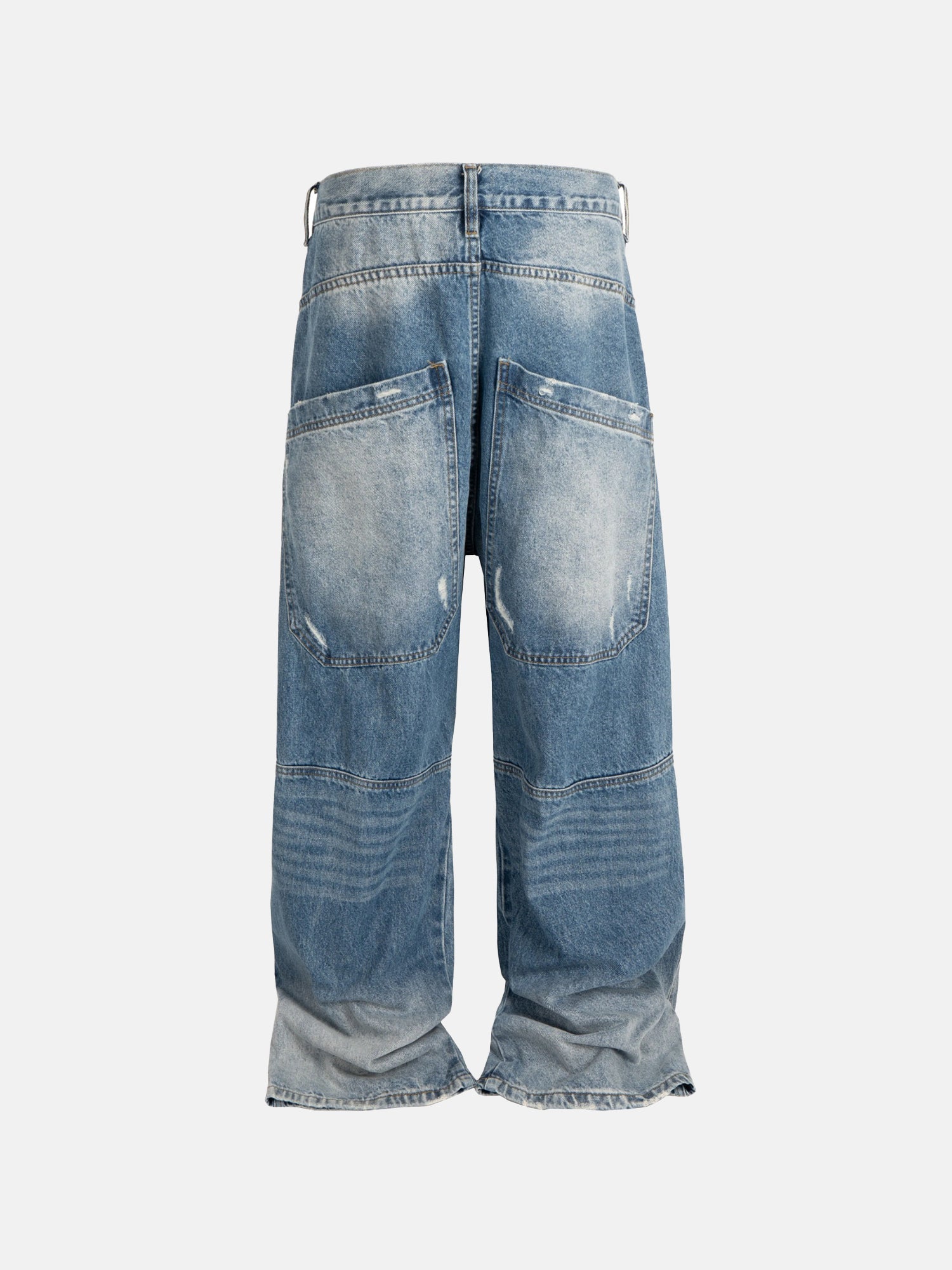 Jeans larghi blu