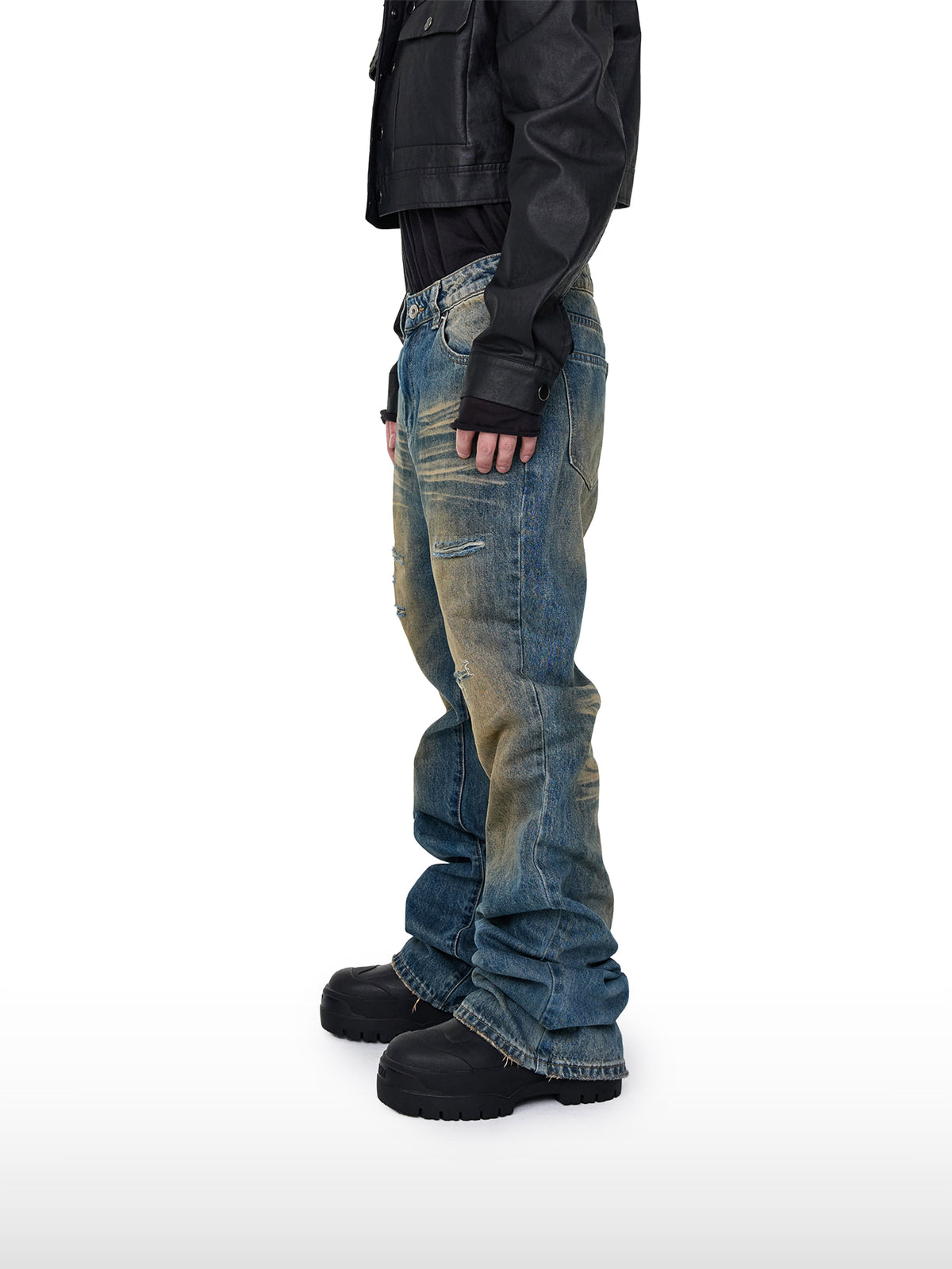 Dusty Blue Jeans