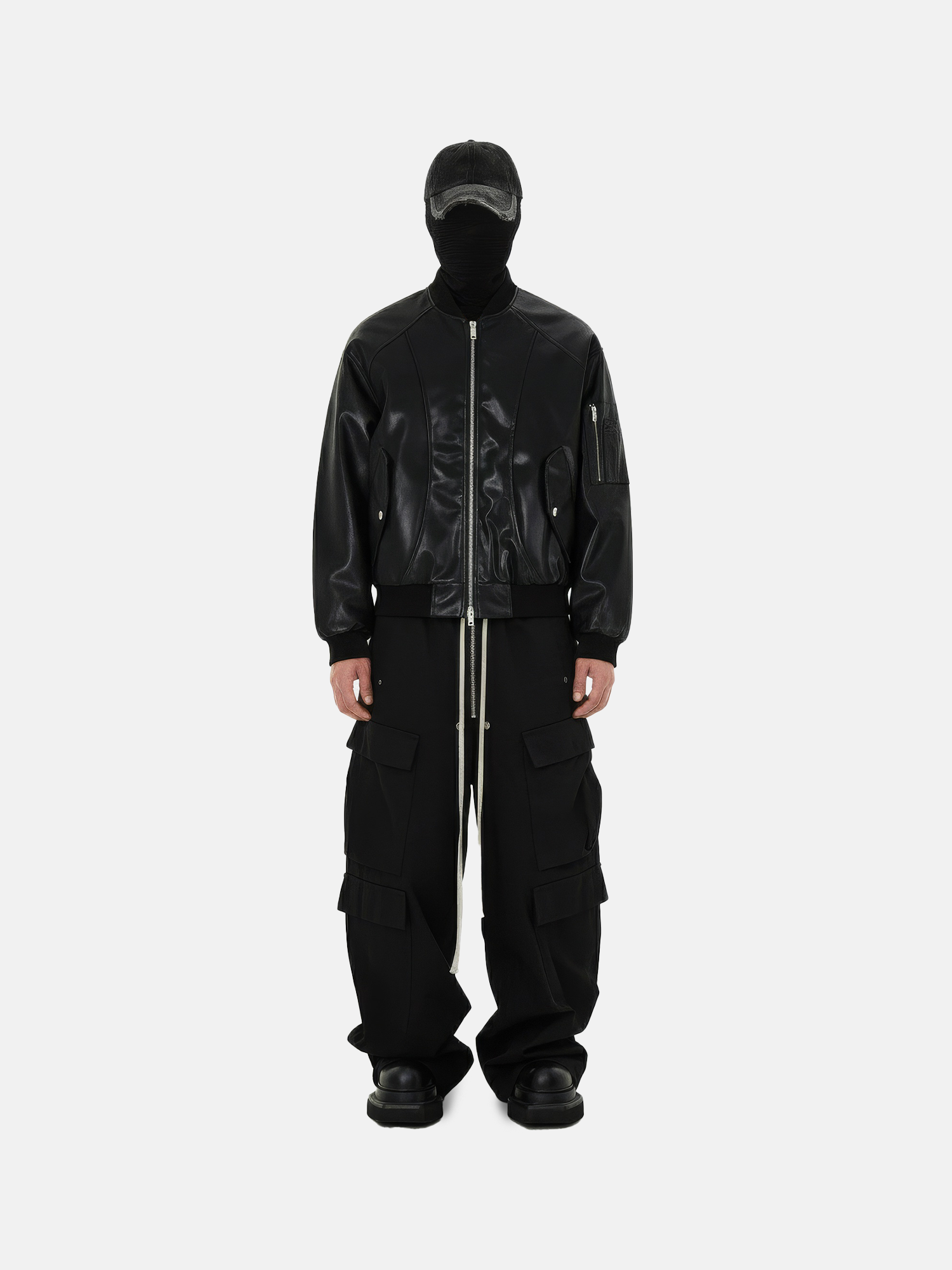 Giubbotto bomber lucido