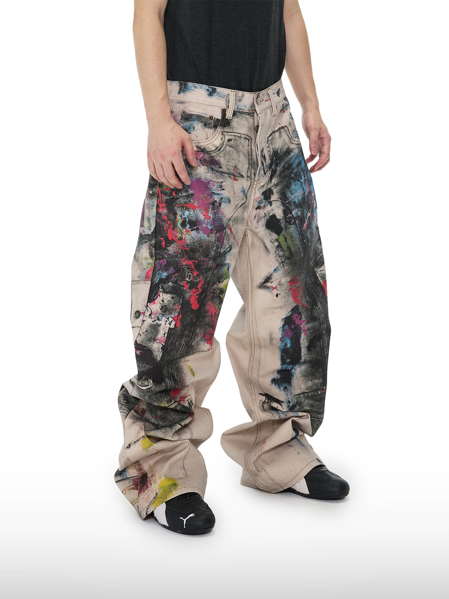 Graffiti Wash Jeans