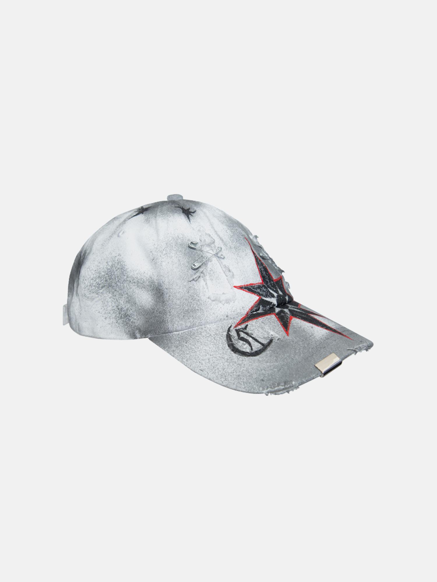 Cappellino con grafica Grey Star