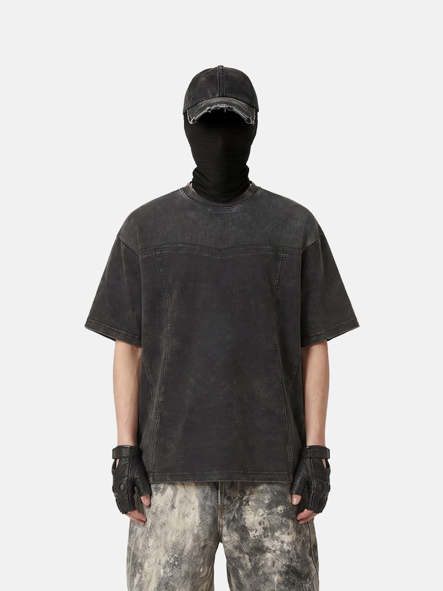 T-shirt Ibrida a Pannelli Kinetics