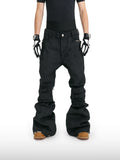 Night Black Flared Jeans