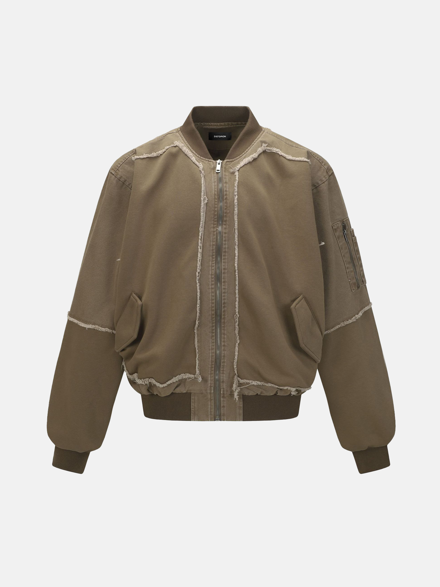 Patchwork Bomber Jacket