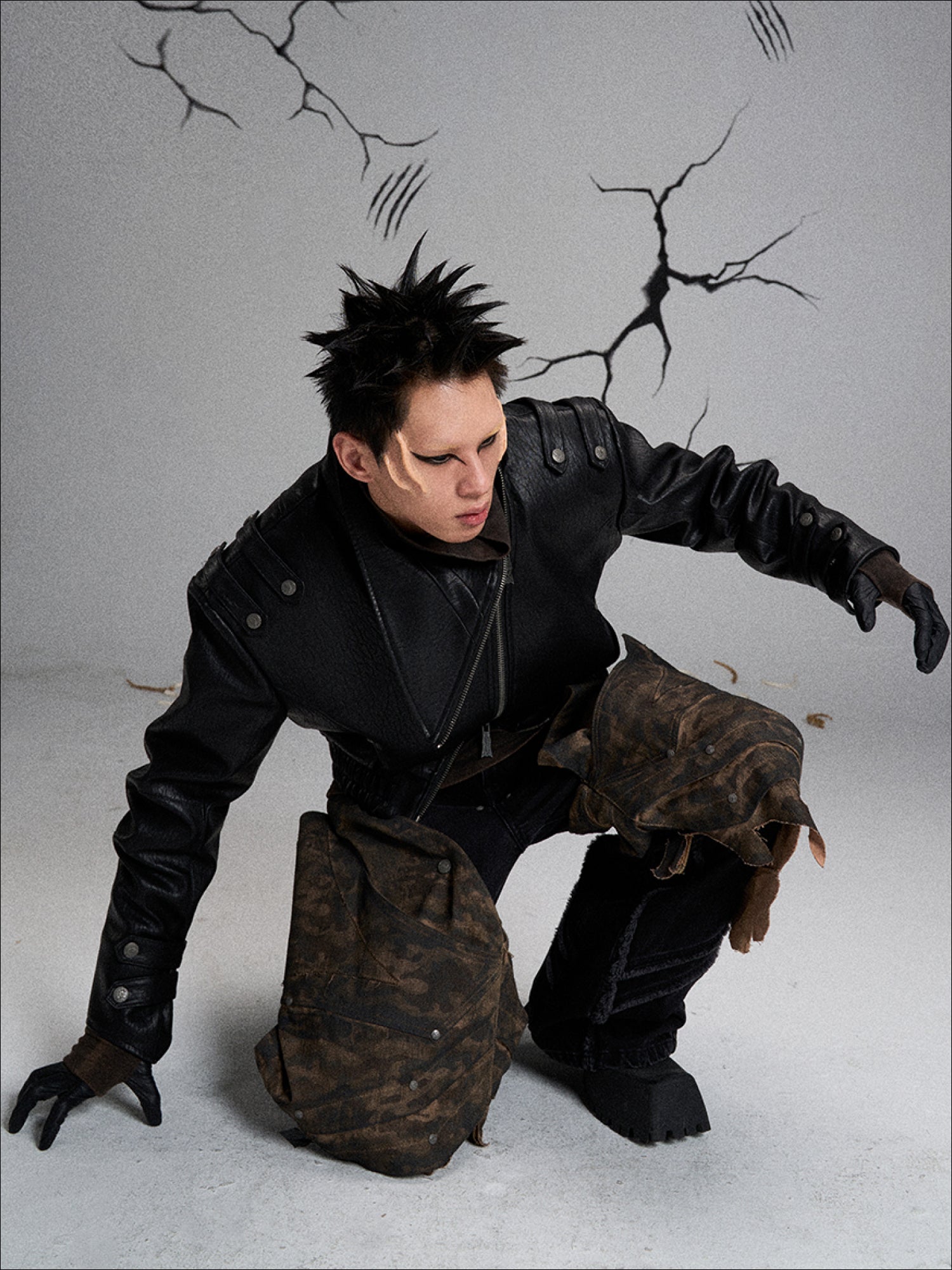 Spiral Biker Jacket