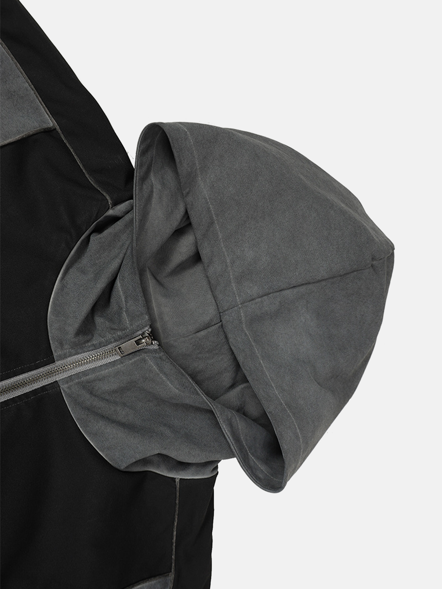Two-Tone Zip Jacket