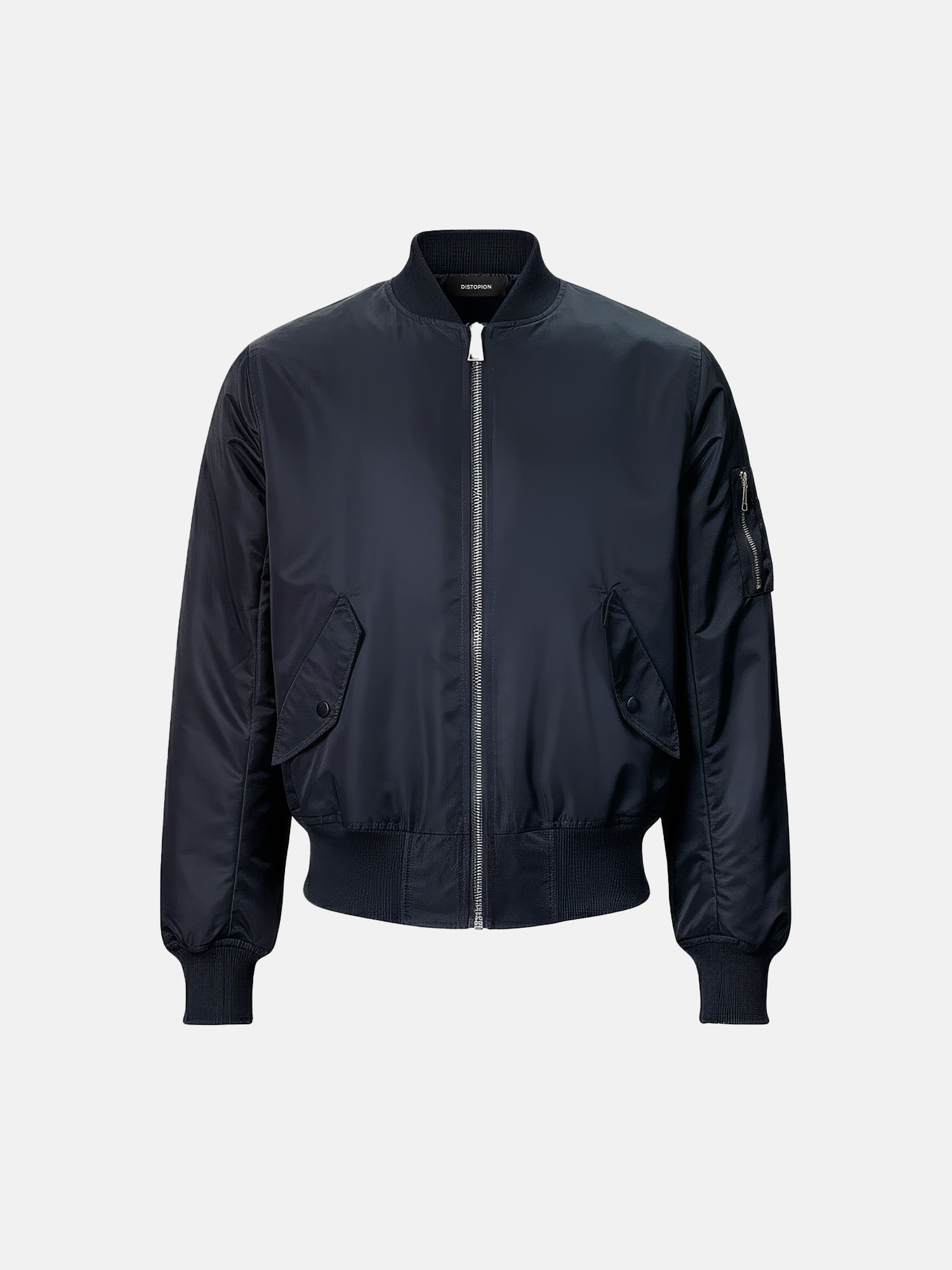 Bomber con cerniera posteriore