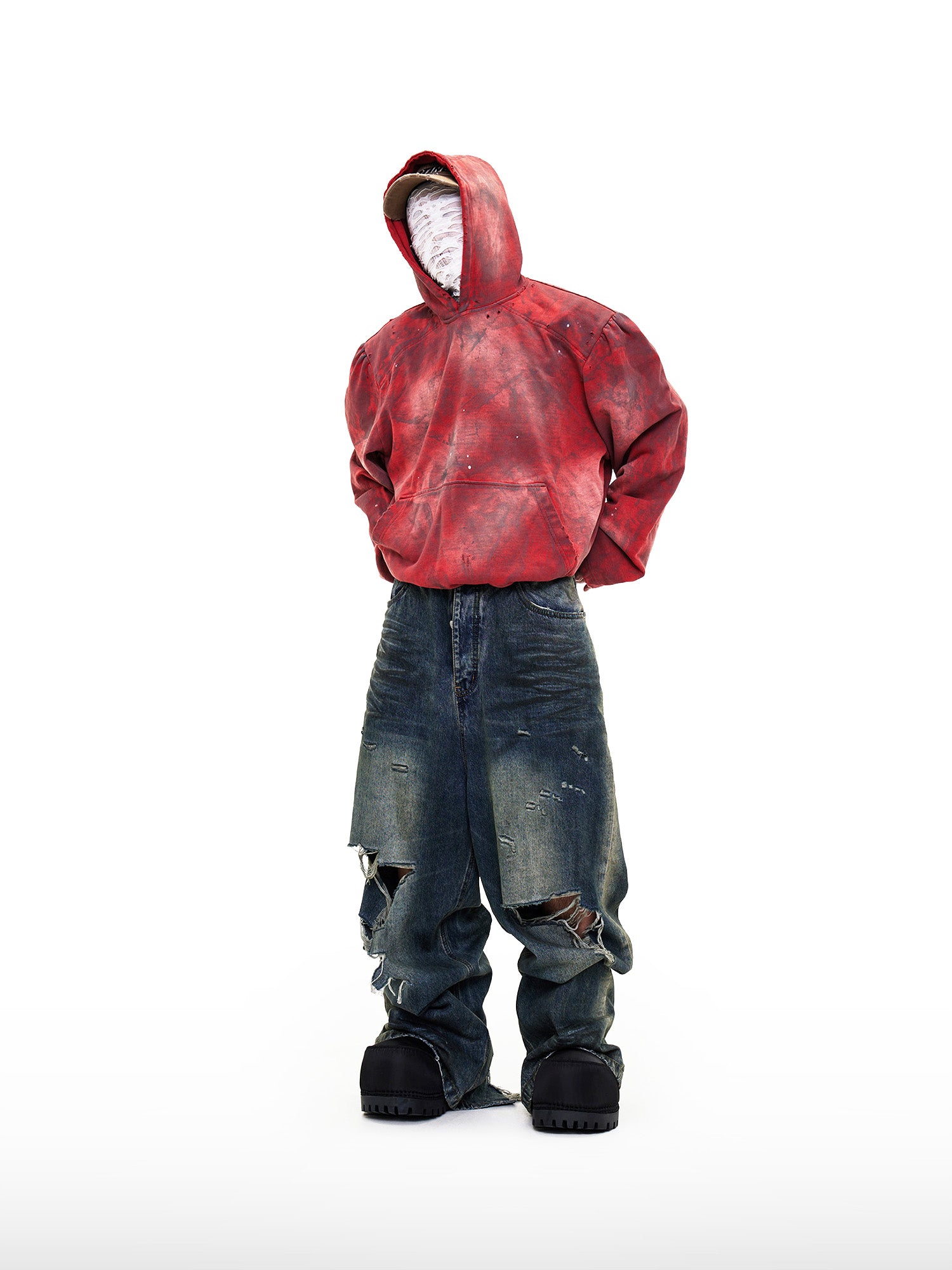 Wrecked Wide Jeans