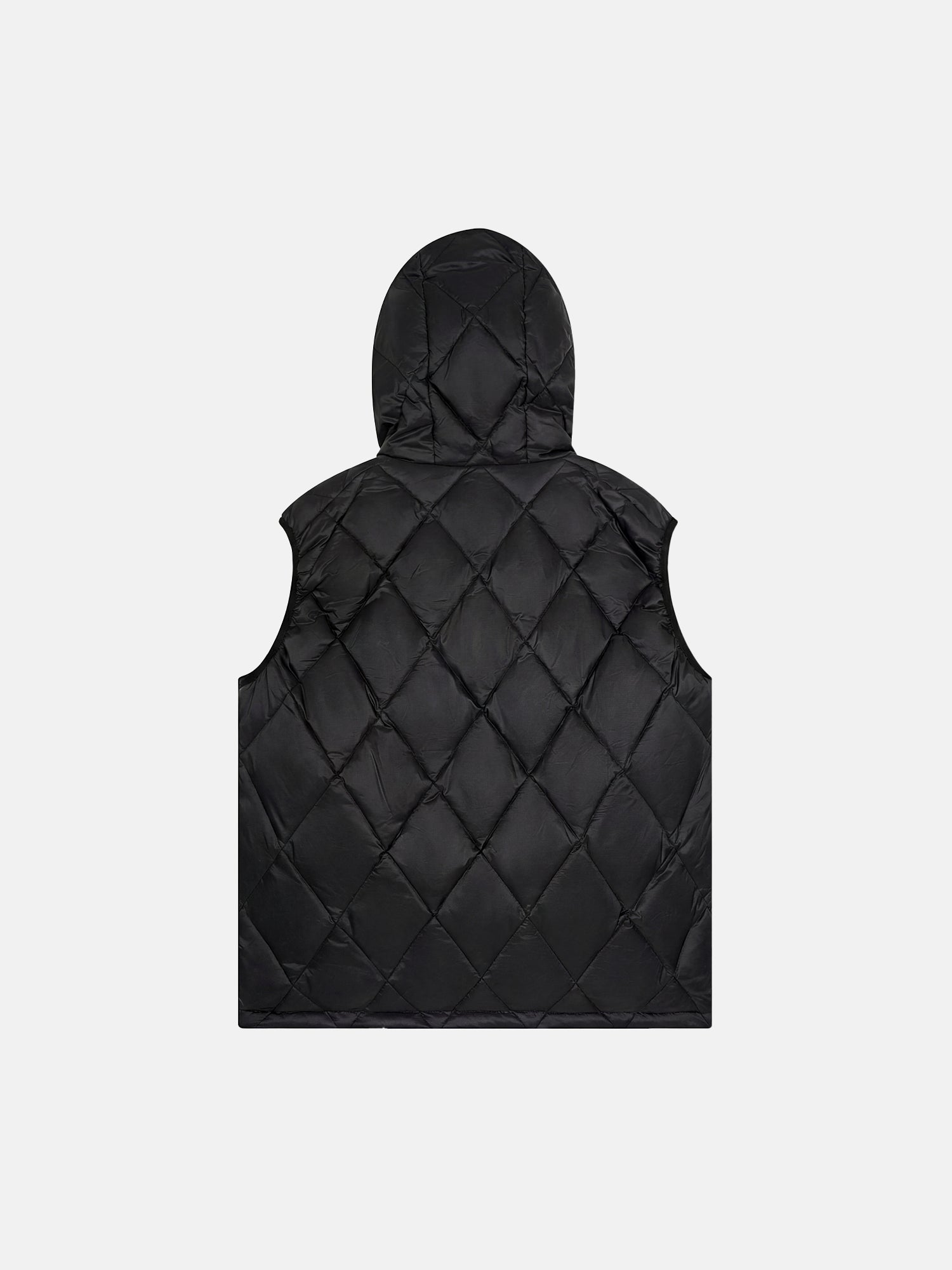 Gilet con cappuccio trapuntato Glacier Diamond