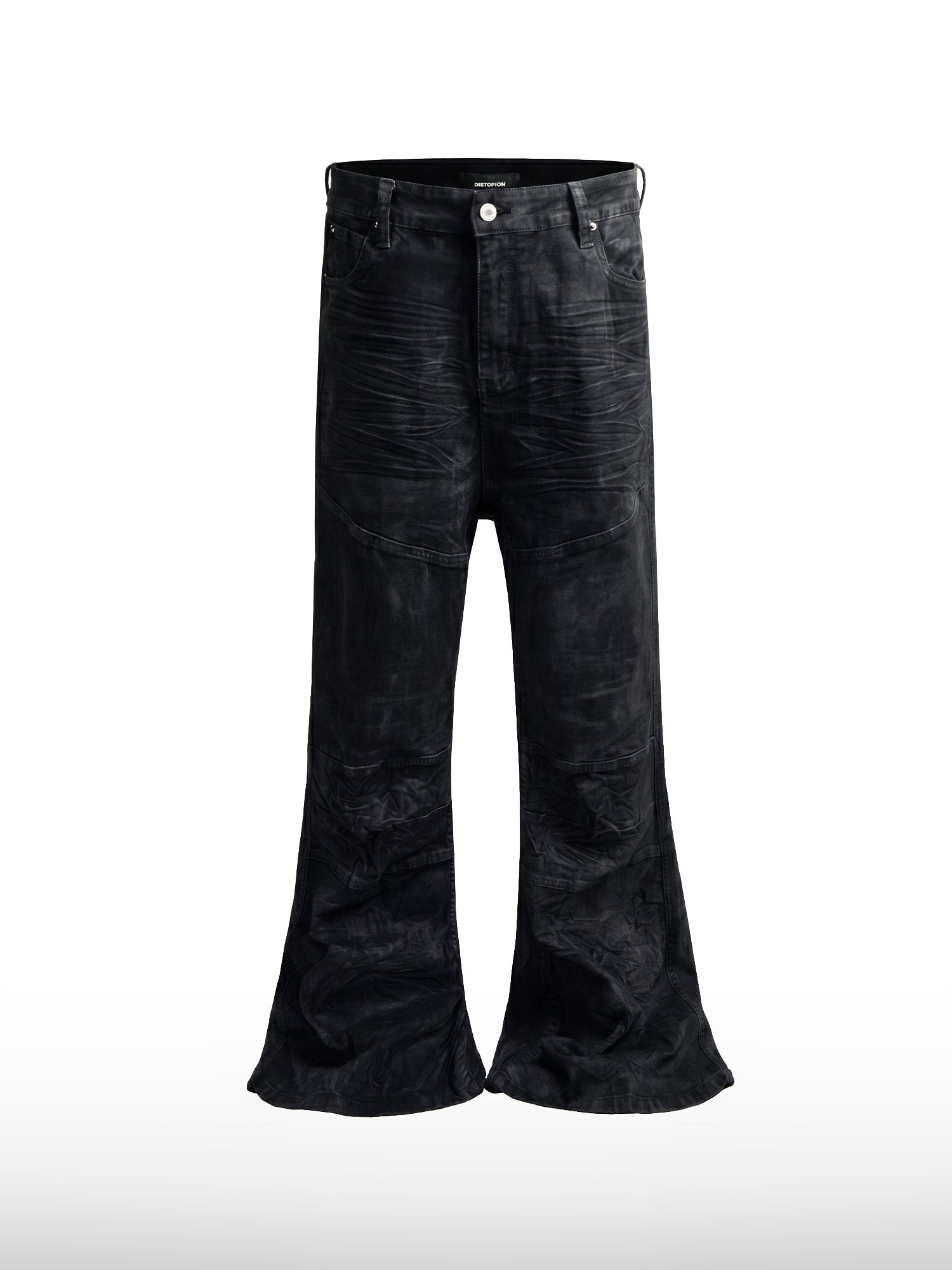 Pantaloni Stropicciati e Cerati