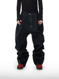 Jeans larghi neri