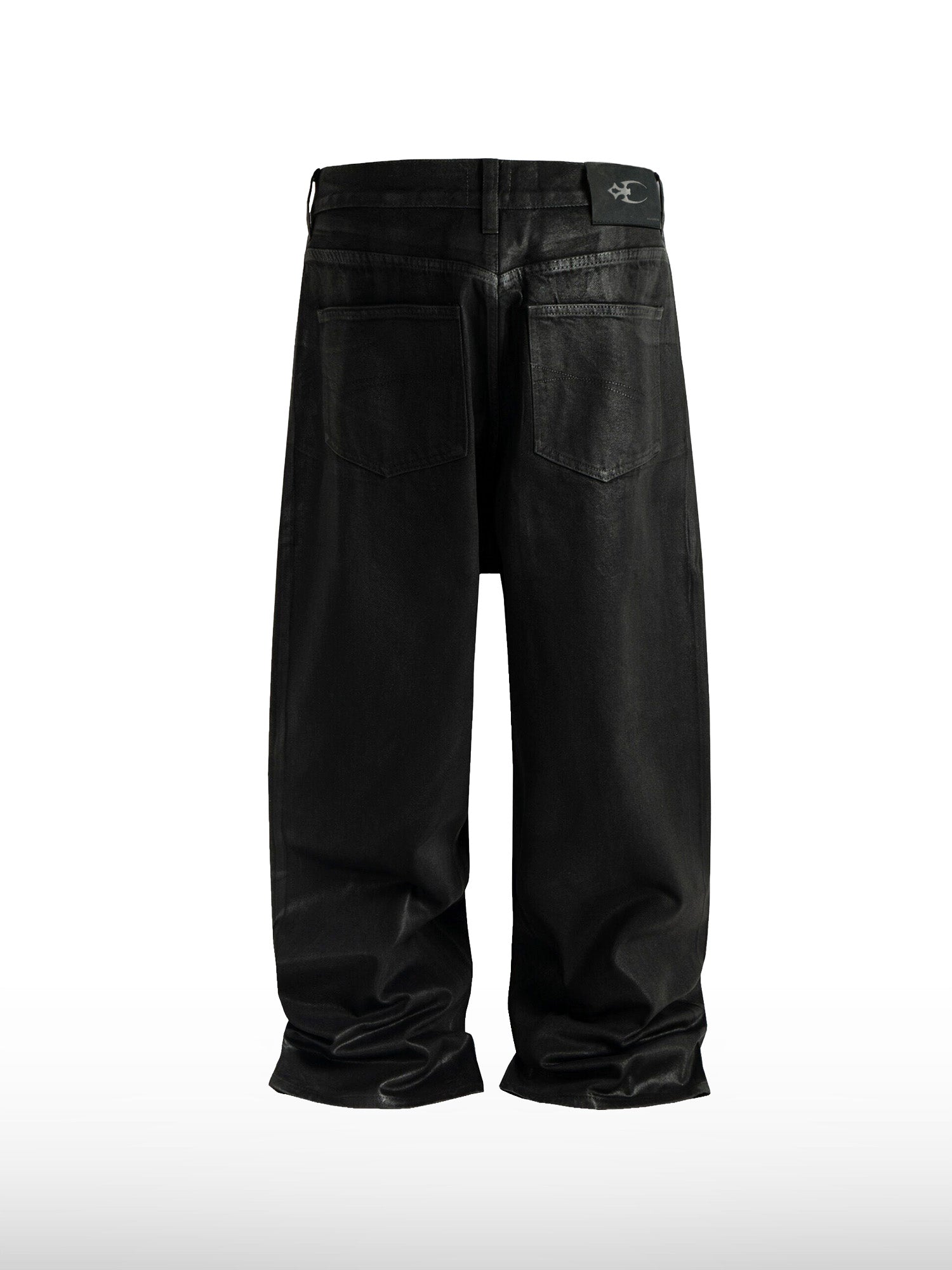 Jeans larghi neri