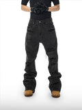 Charcoal Rip Jeans
