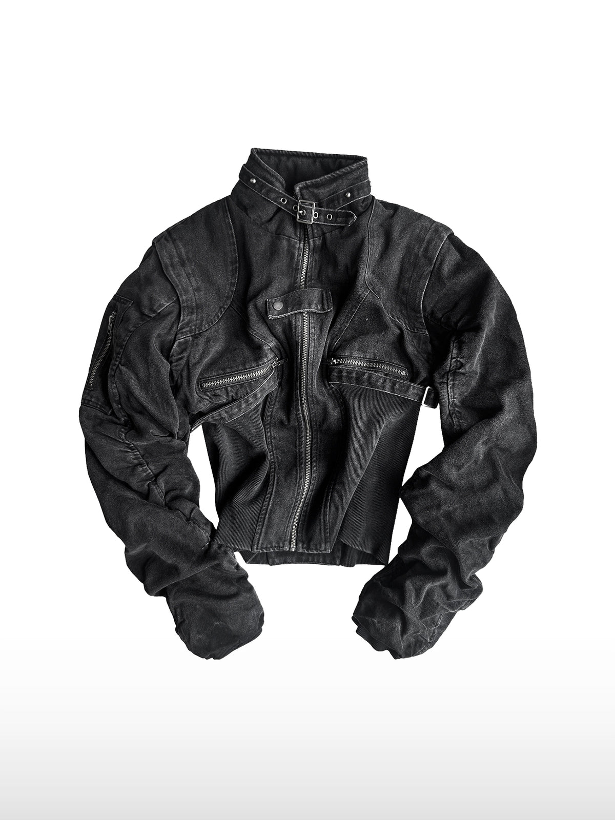 Cinder Moto Denim Jacket