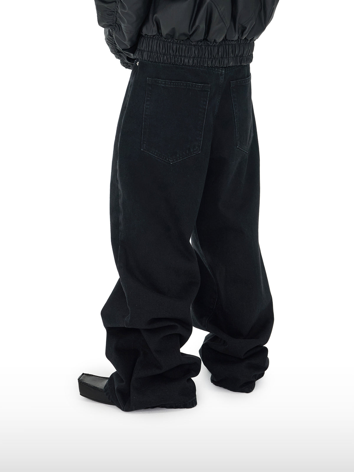 Classic Black Baggy Jeans