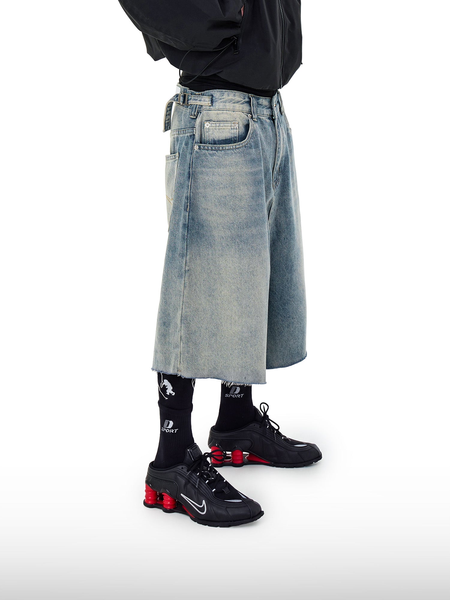Concrete Denim Shorts