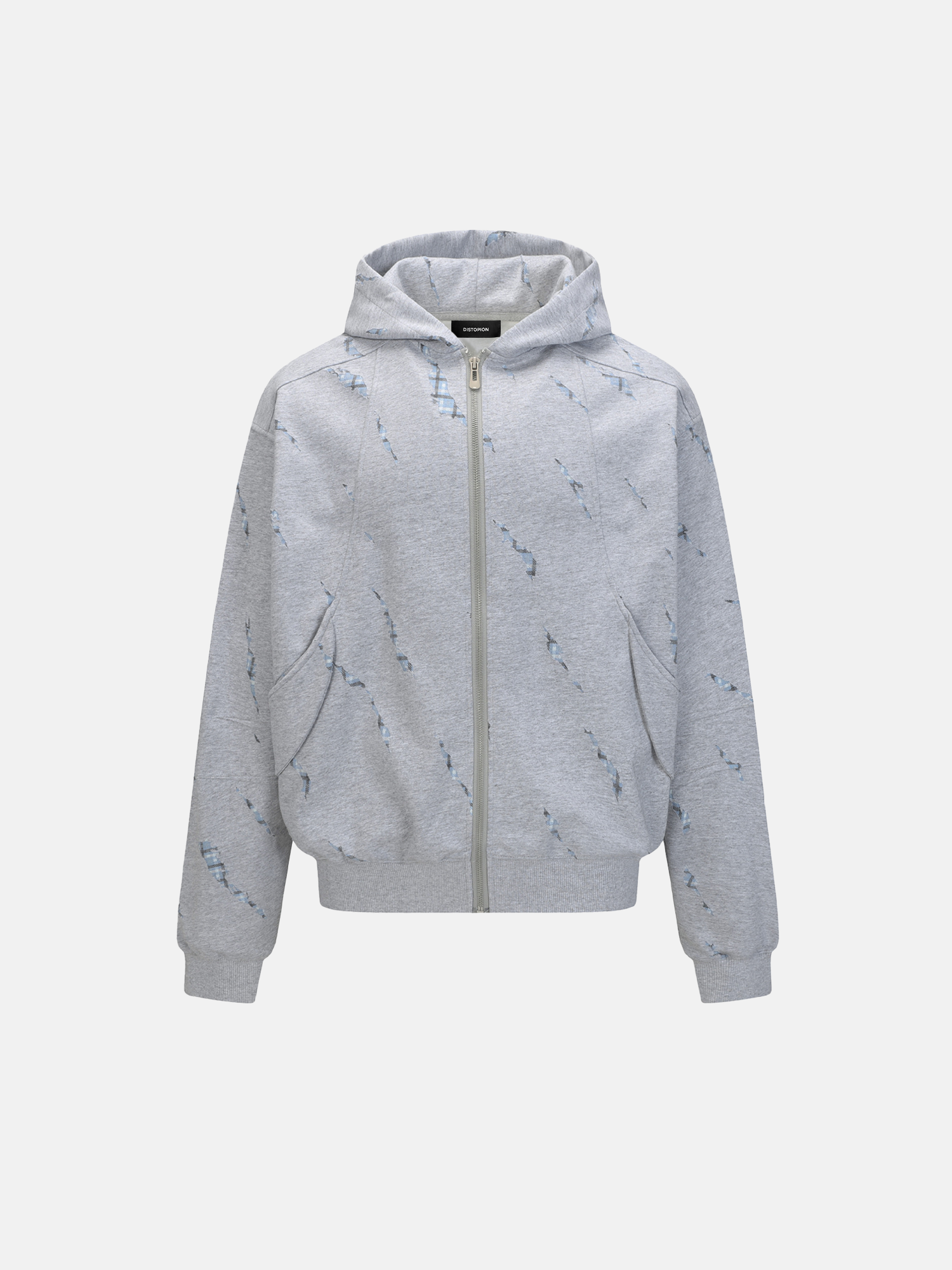 Patterned Hoodie