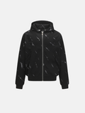 Patterned Hoodie