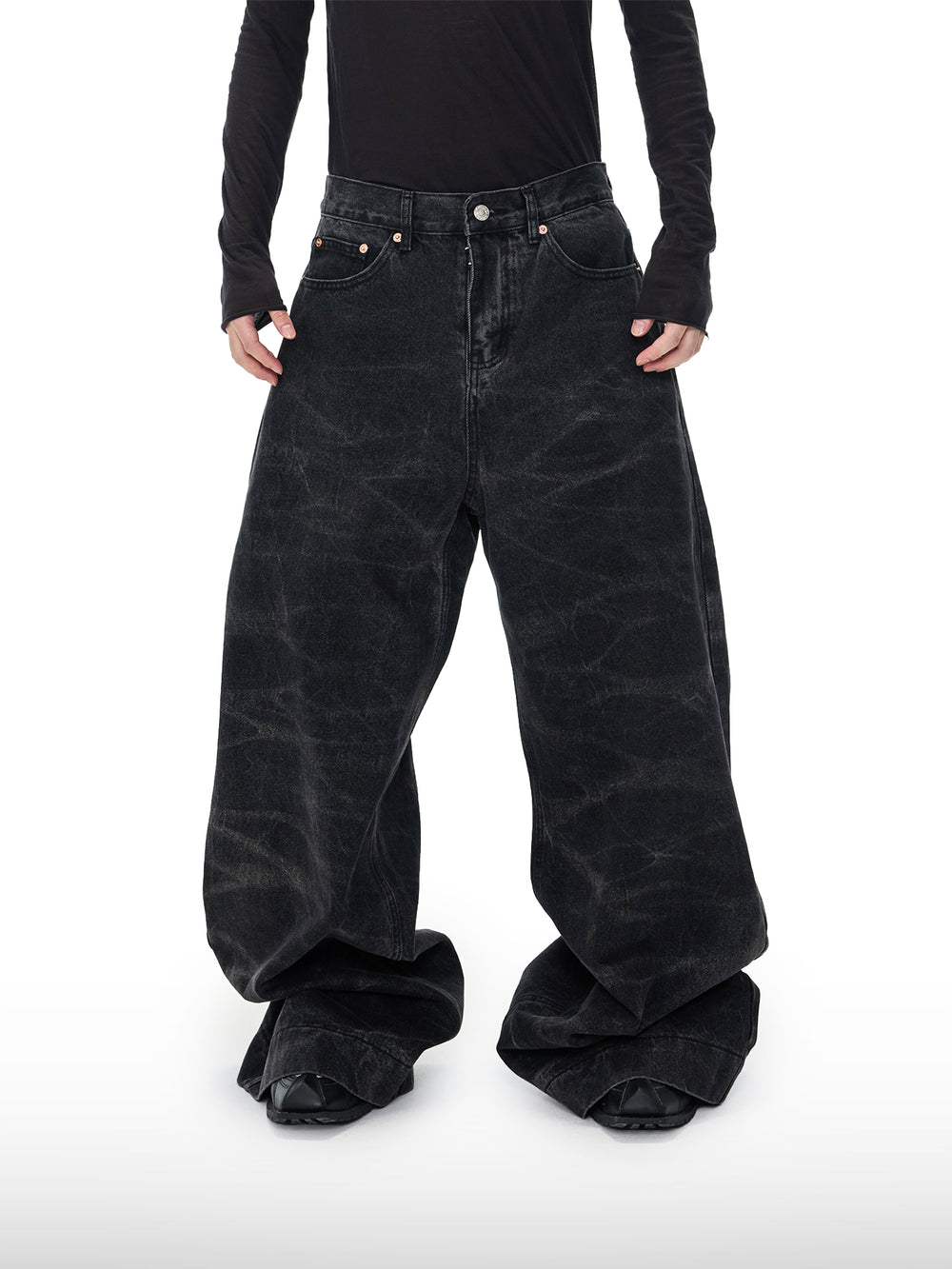 Dark Leopard Jeans