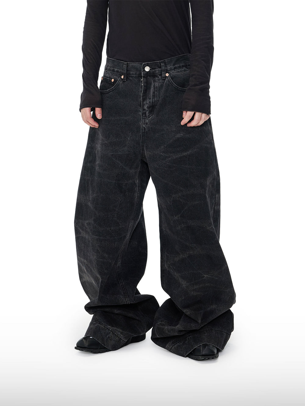Dark Leopard Jeans