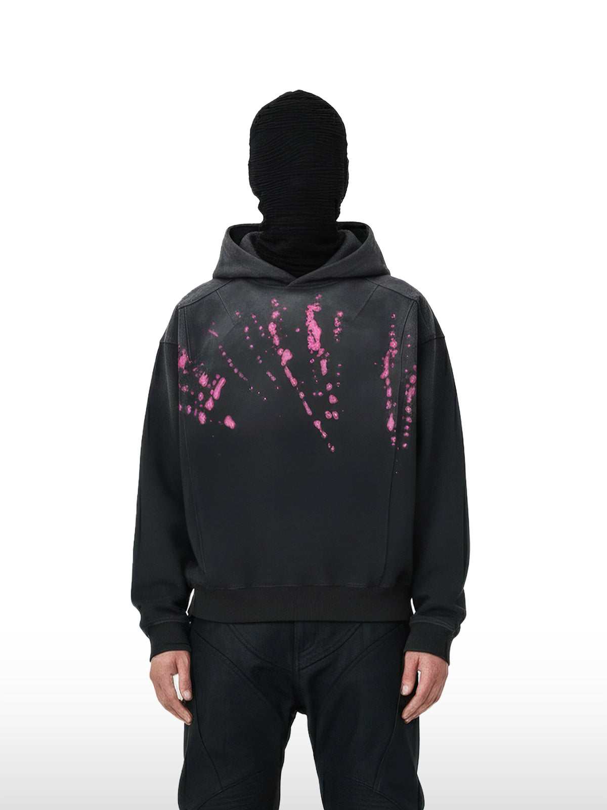 Felpa con cappuccio Dark Splatter