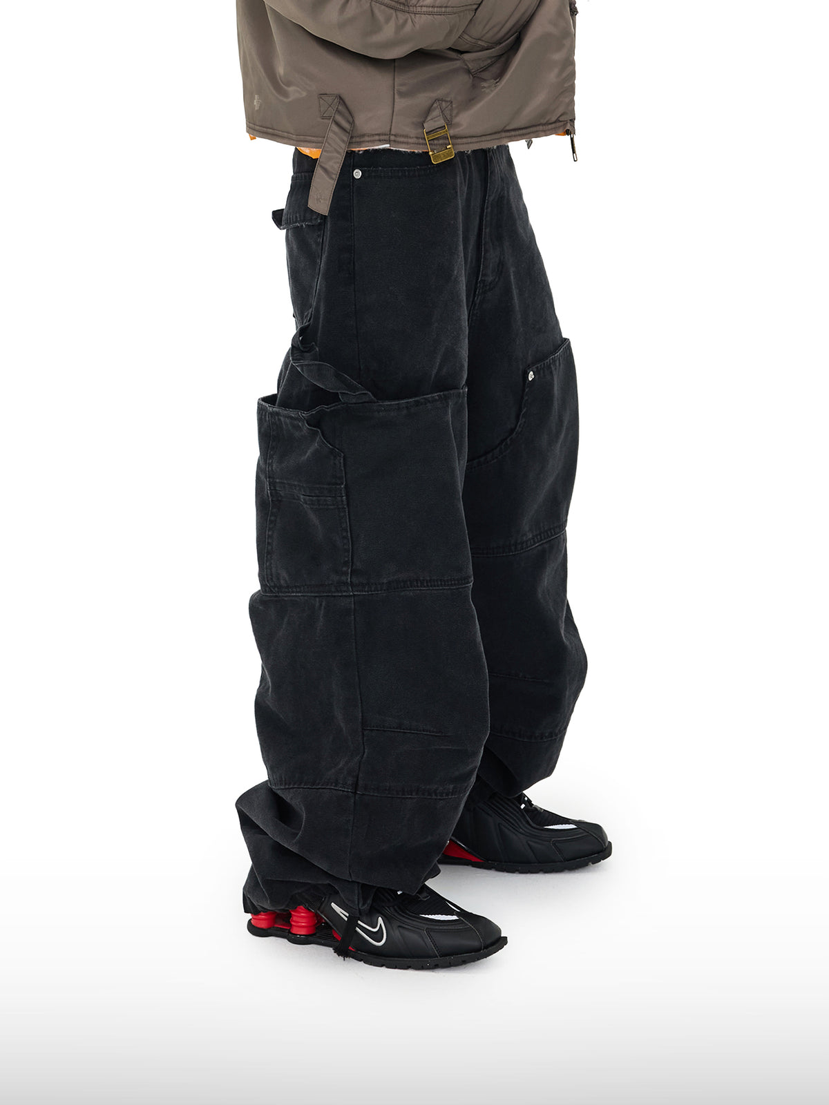Double Pocket Cargo Jeans