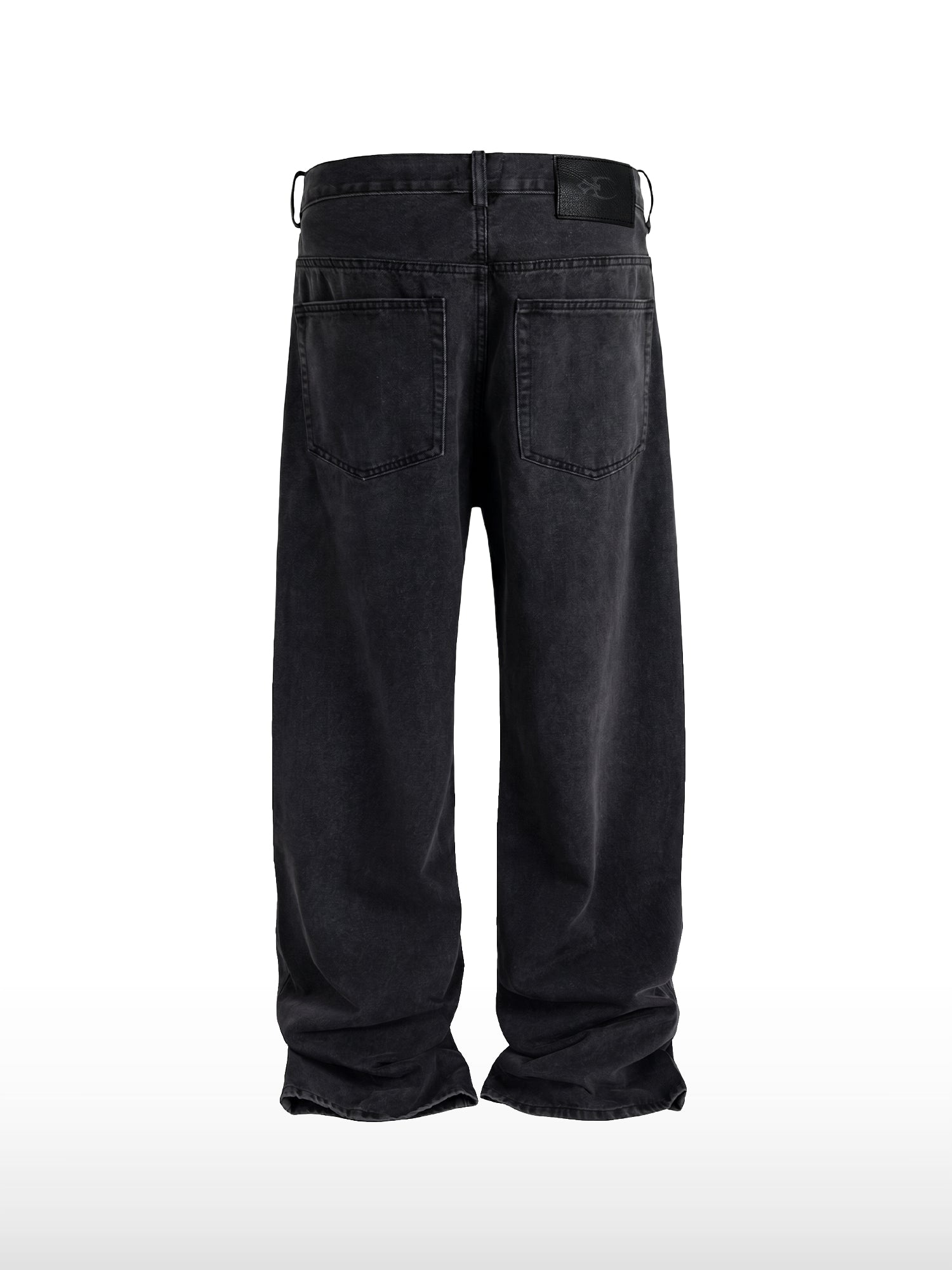 Drape Black Jeans