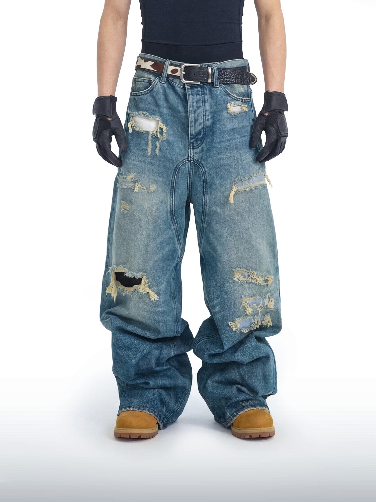 Dust Walker Panelled Jeans