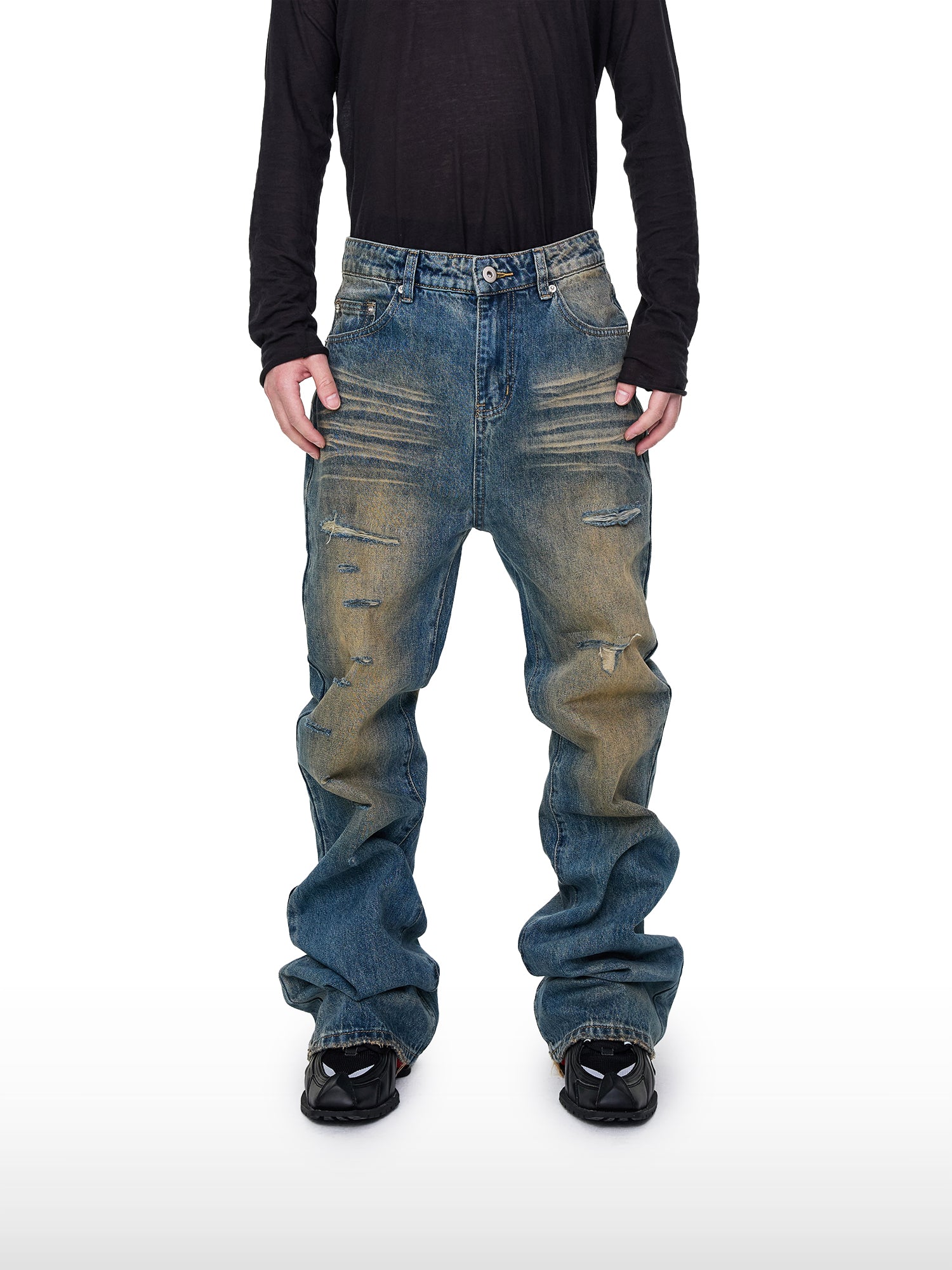 Dusty Blue Jeans