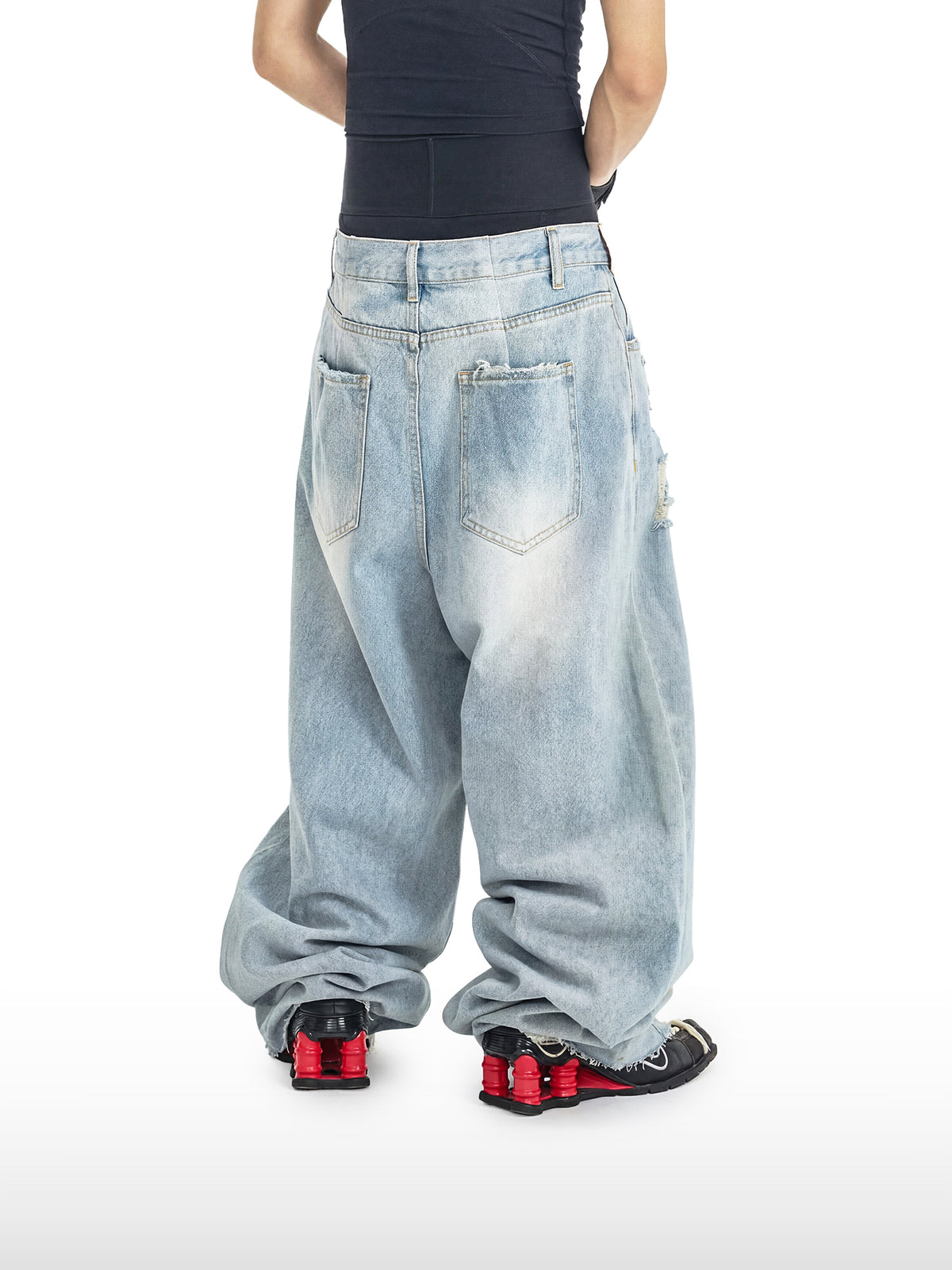 Glacier Distortion Baggy Jeans