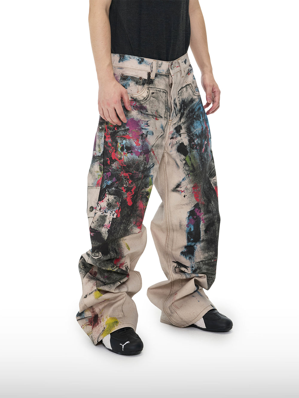 Graffiti Wash Jeans