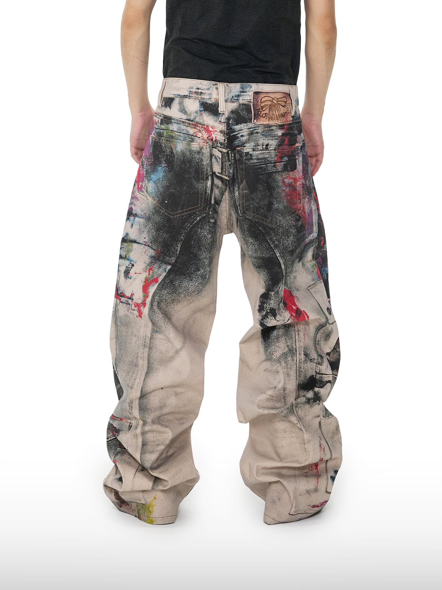 Graffiti Wash Jeans