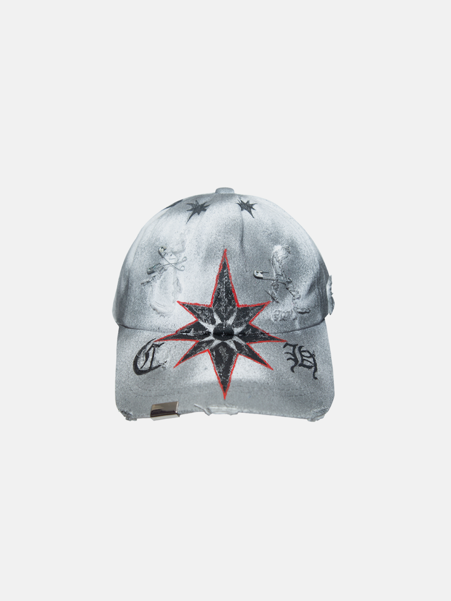 Cappellino con grafica Grey Star