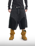 Grid Lock Riveted Cargo Shorts