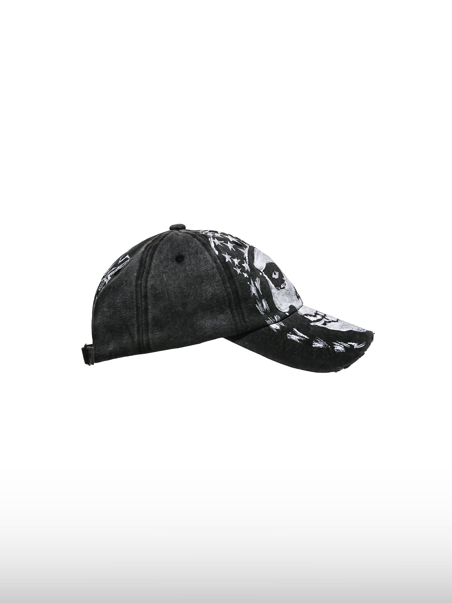 Hand-Painted Skull Cap