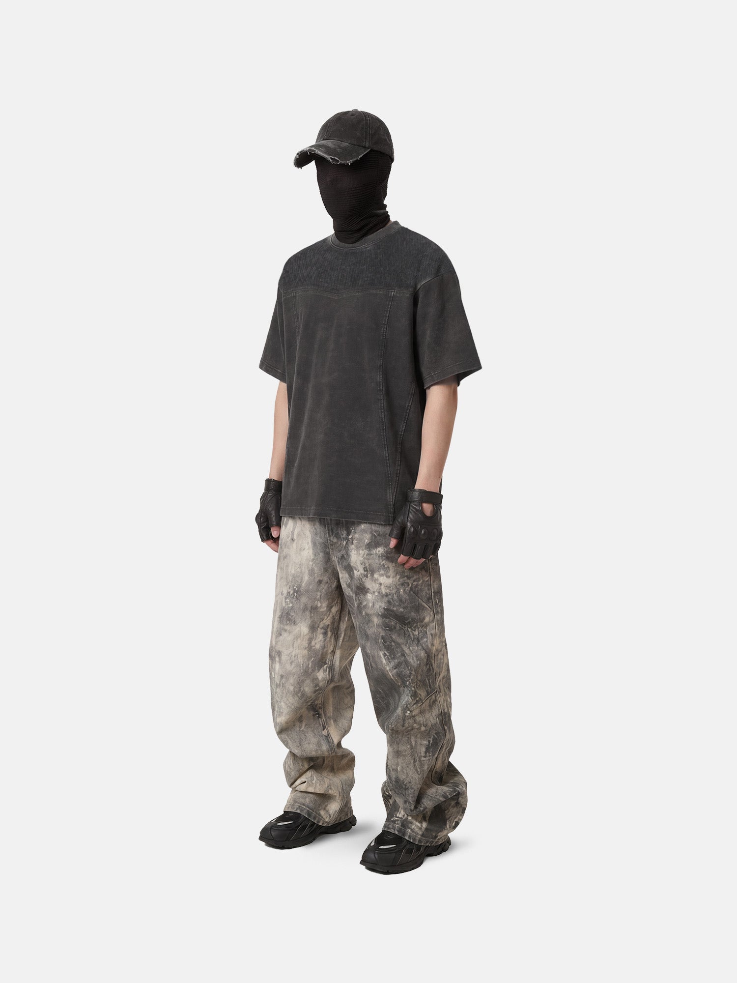 T-shirt Ibrida a Pannelli Kinetics