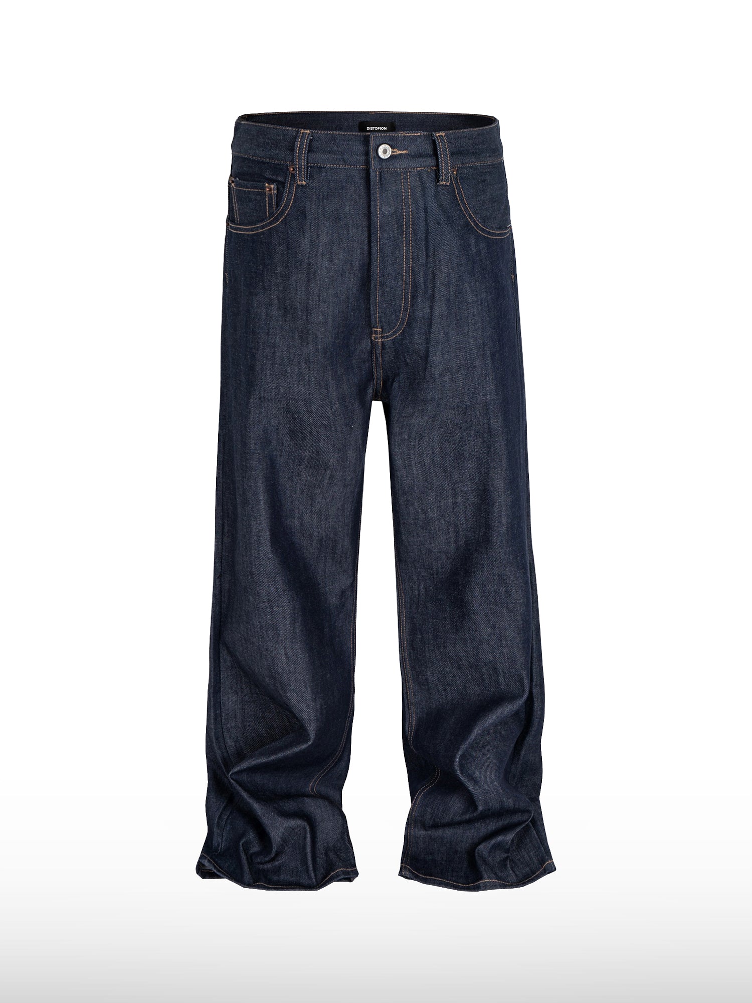 Jeans con cucitura interna lunga