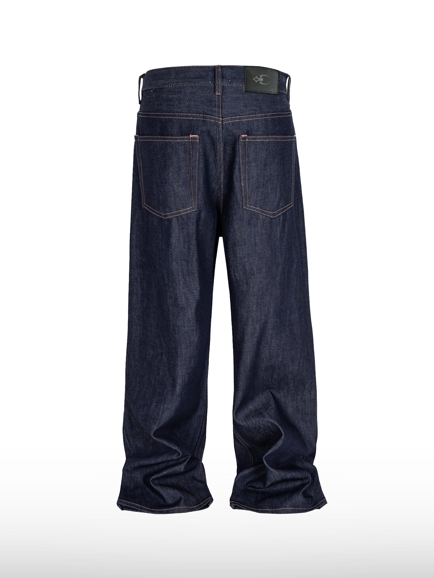 Jeans con cucitura interna lunga