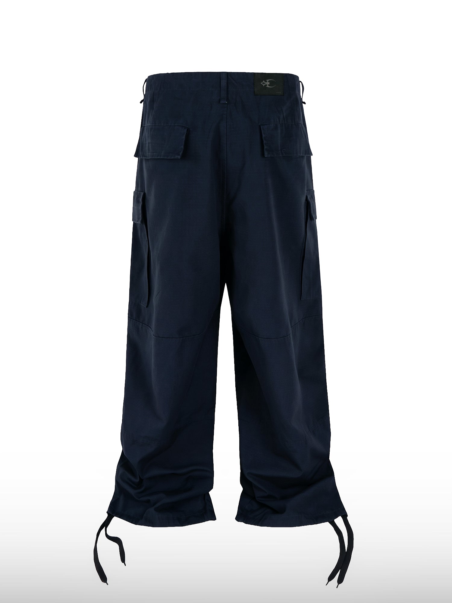 Midnight Drawstring Cargo Pants