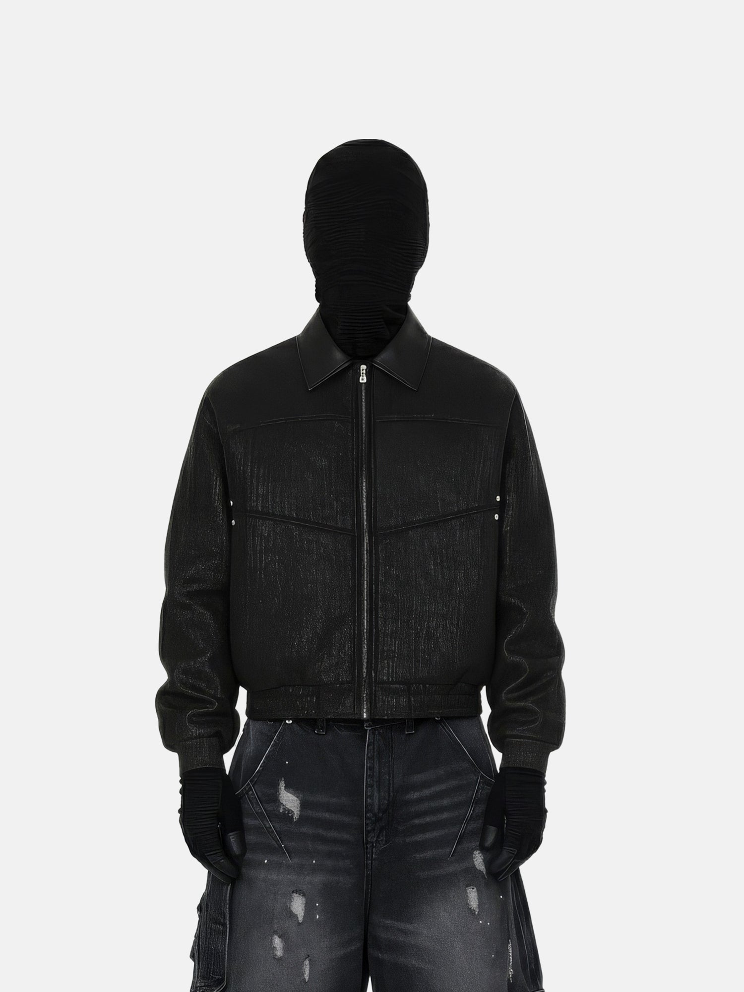 Bomber moderno increspato