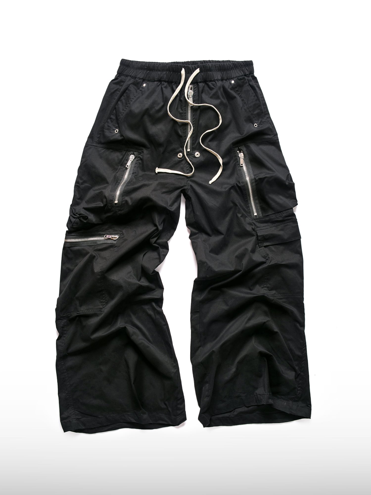 Multi-Zip Wide Pants