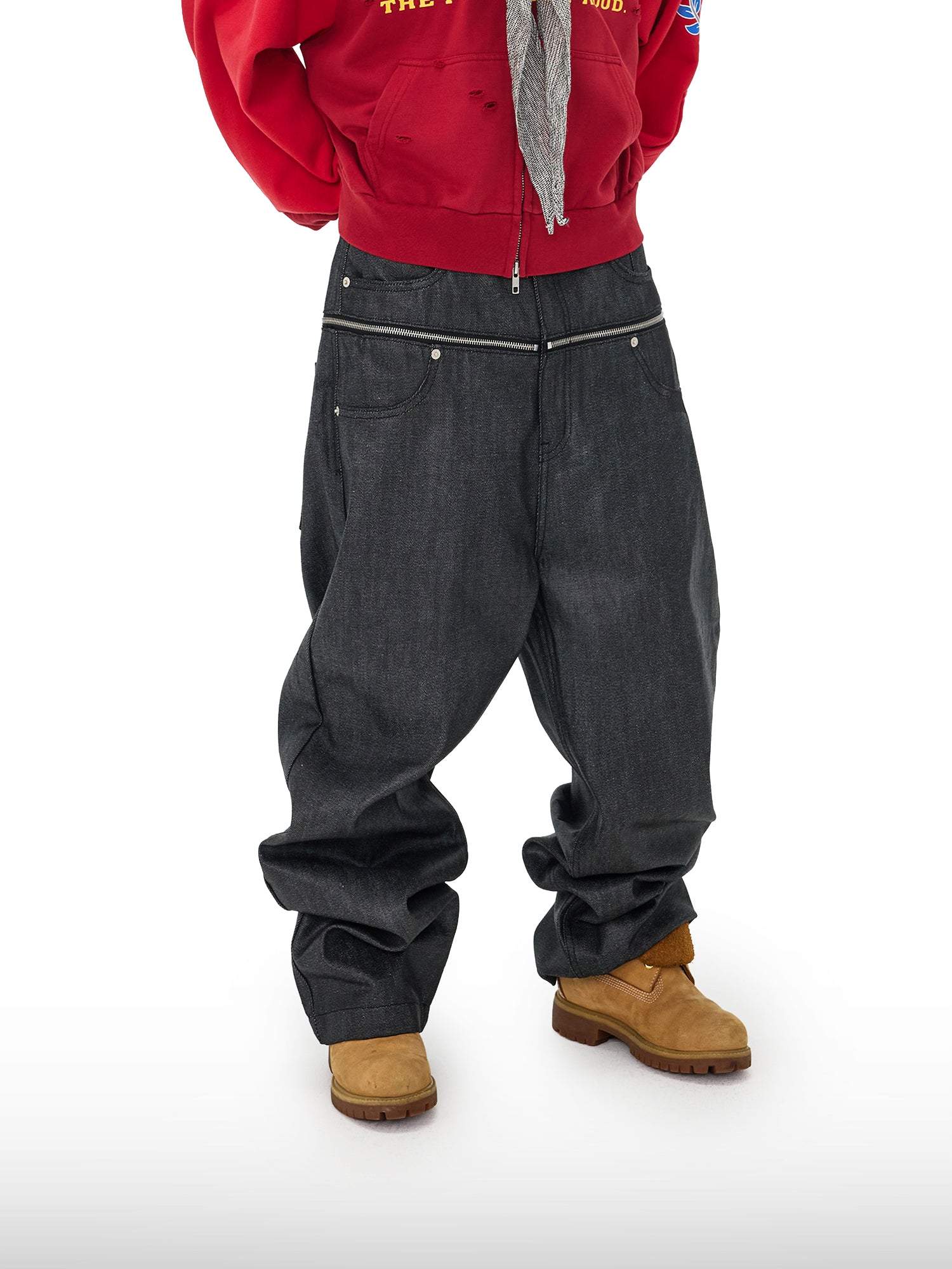 Opium Zipped Jeans
