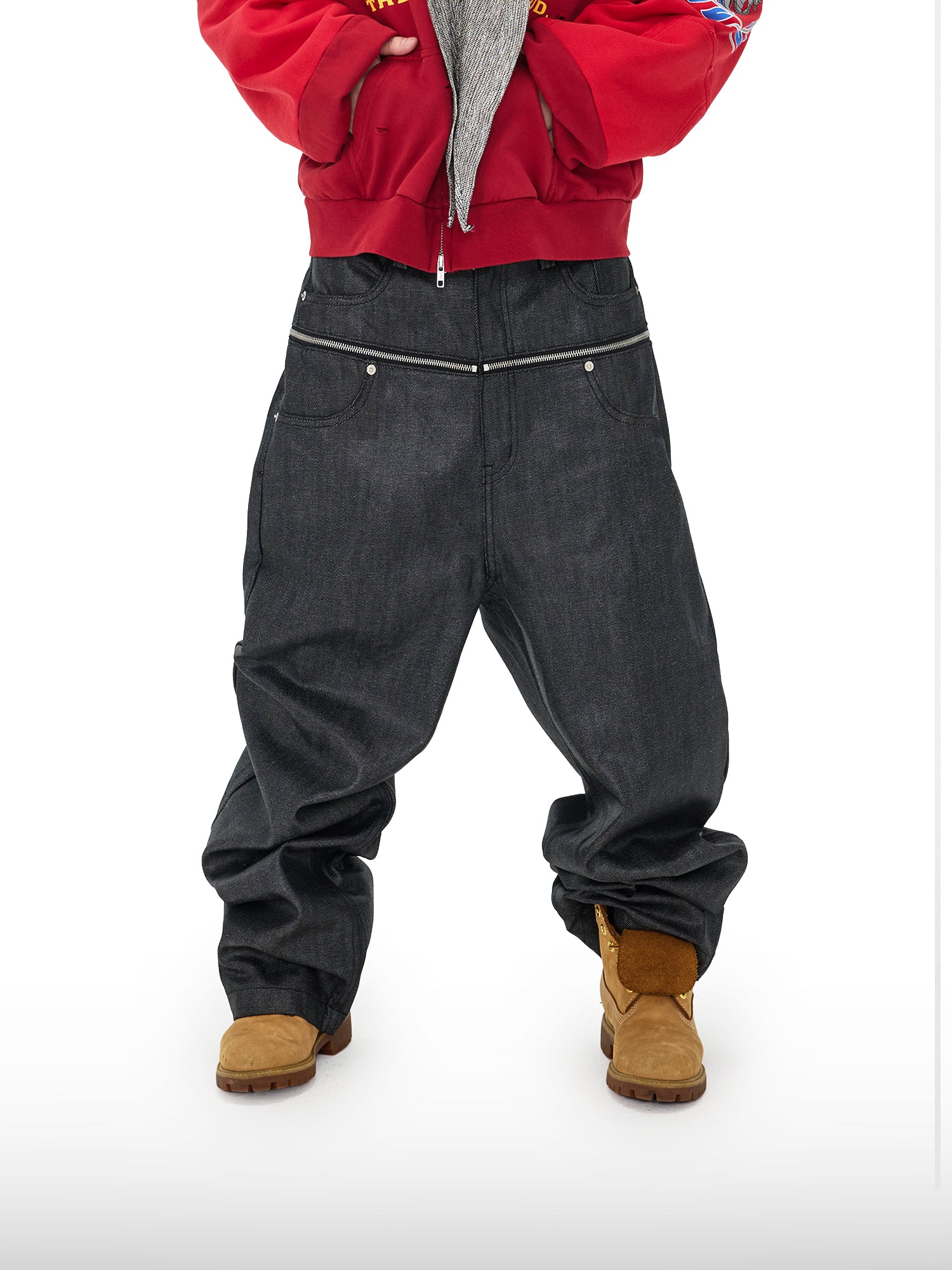 Opium Zipped Jeans