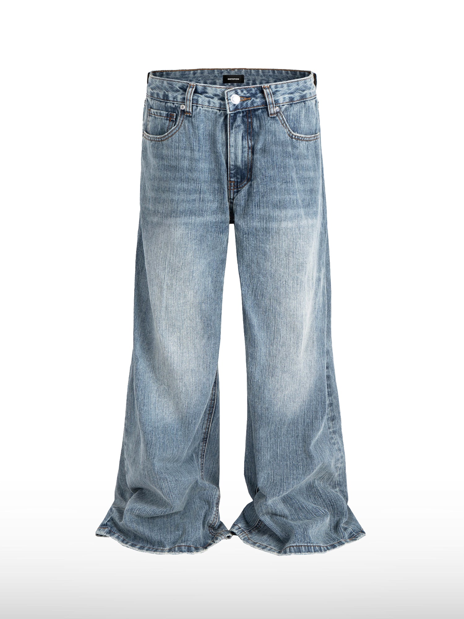 Jeans sbiaditi oversize