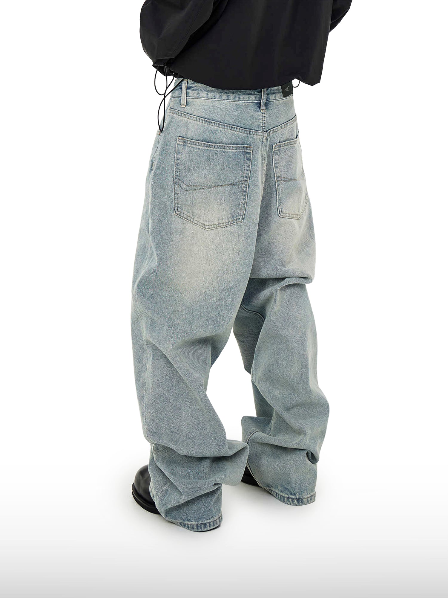 Jeans leggeri oversize