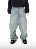 Jeans leggeri oversize