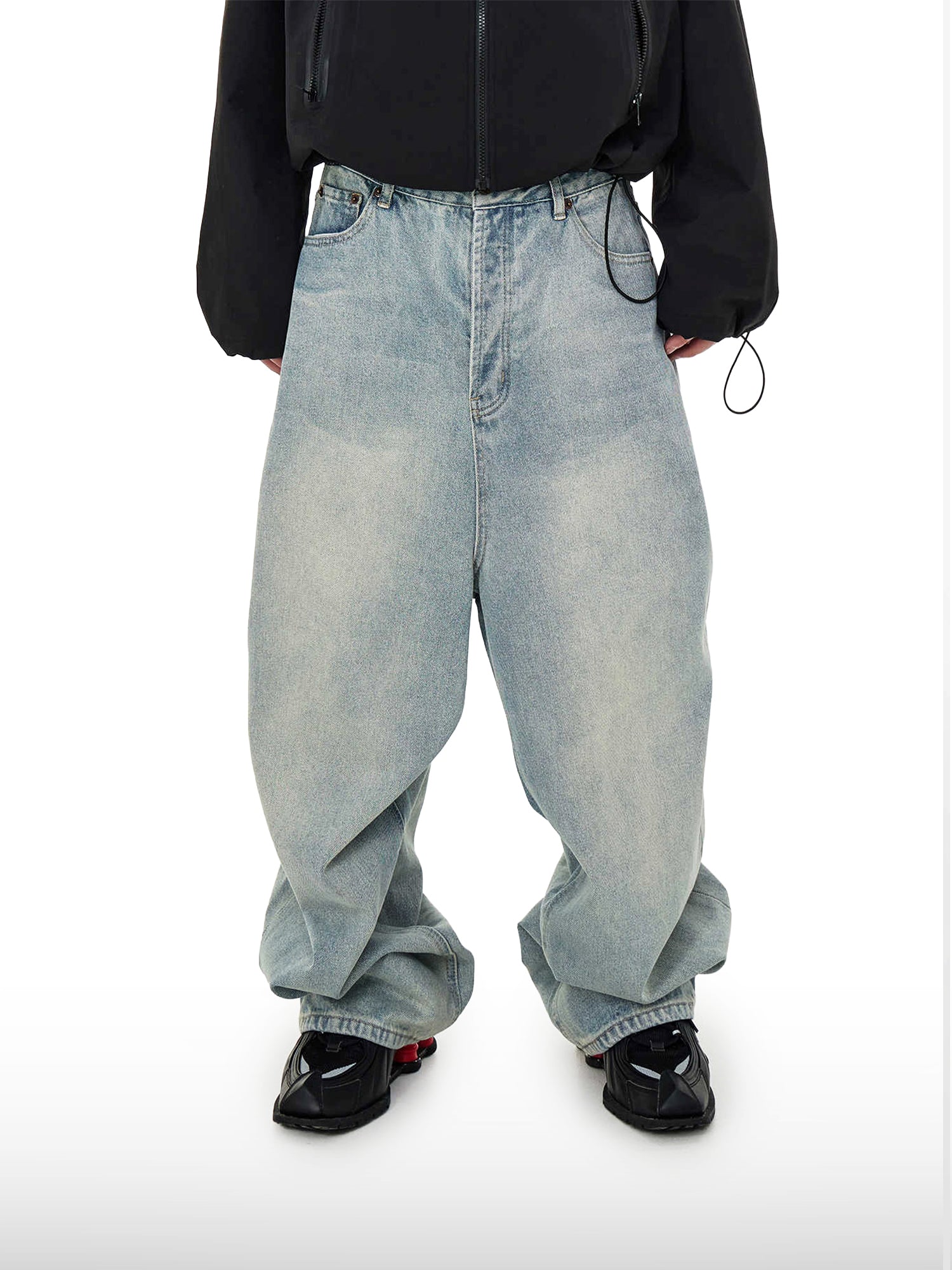 Jeans leggeri oversize