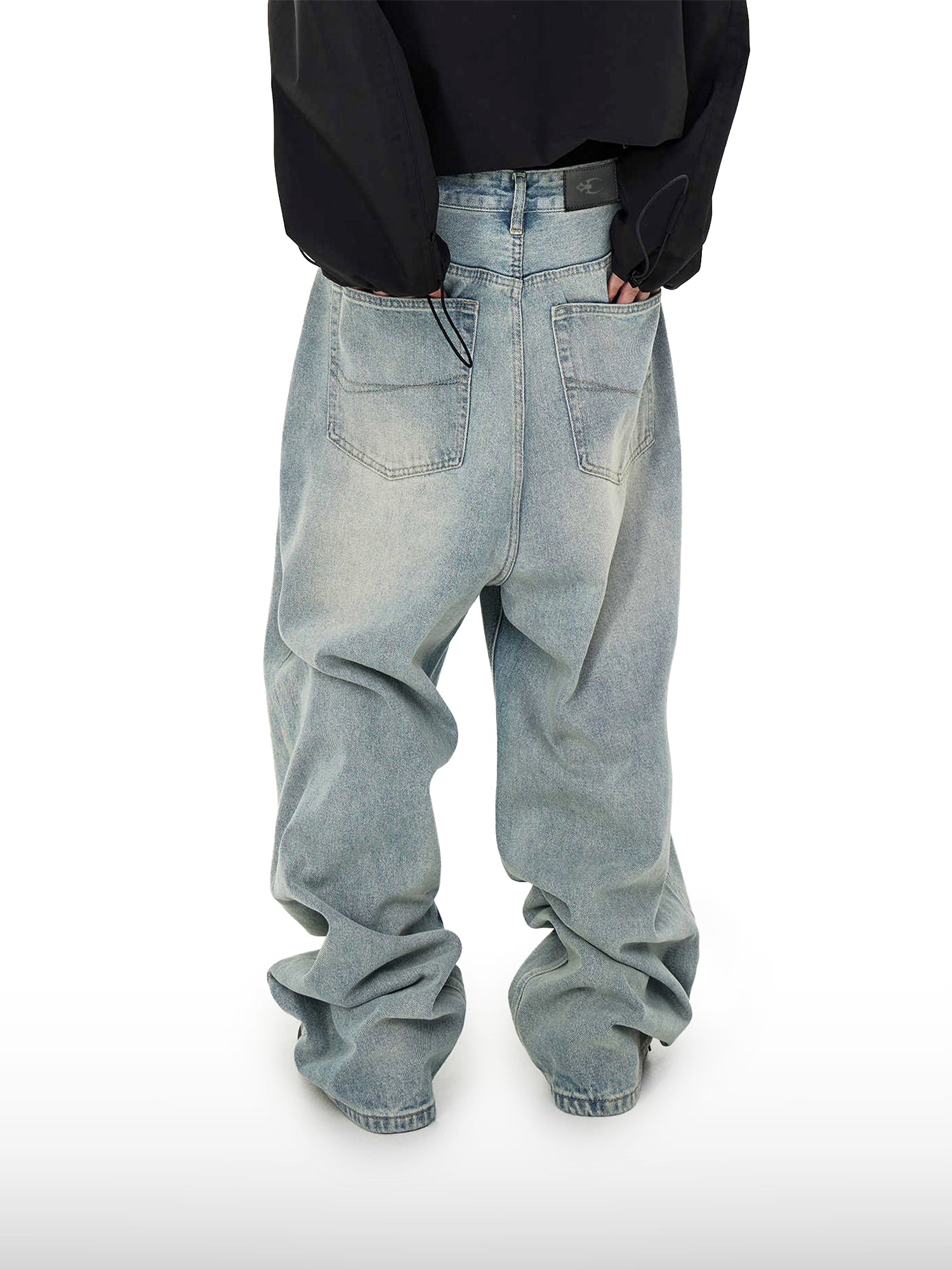 Jeans leggeri oversize